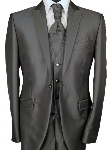 Costume camilliano gris en promotion