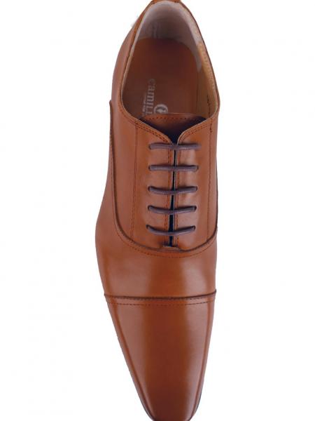 Derby cuir CAMILLIANO Camel 2