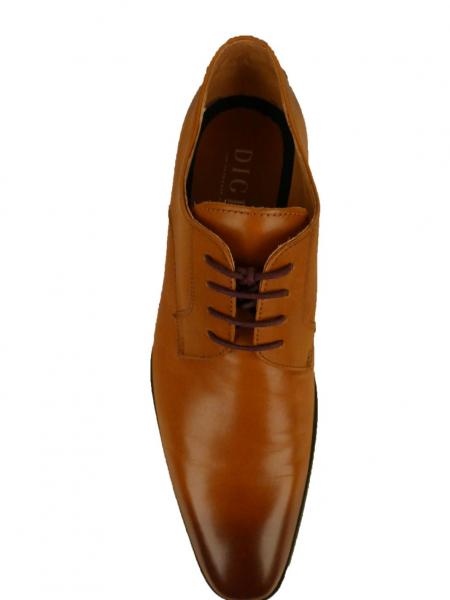 Chaussure cuir DIGEL cognac