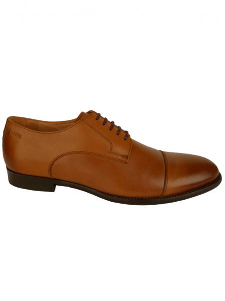 Derby cuir DIGEL cognac clair