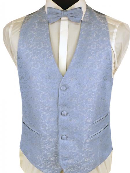 Gilet mariage Digel Bleu clair