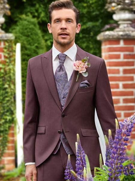 Gilet de cérémonie WILVORST bordeaux