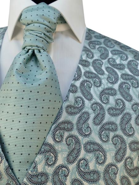 gilet de cérémonie vert