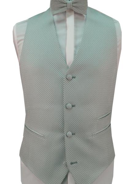 gilet mariage vert clair