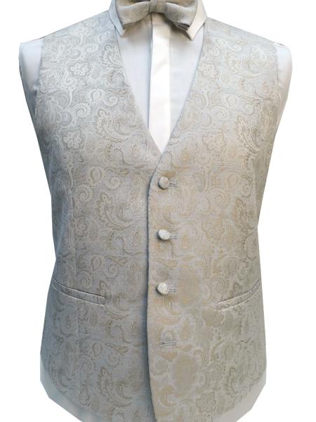 Gilet de cérémonie beige Wilvorst