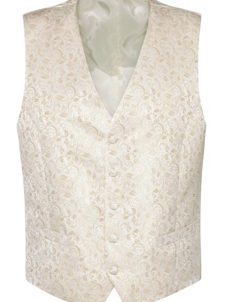 Gilet de mariage beige Digel