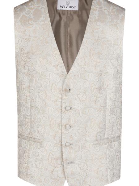 Gilet de cérémonie beige Wilvorst