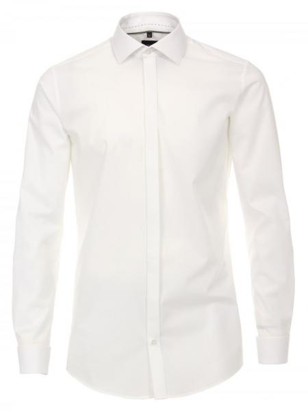 Chemise de céremonie Venti blanche col italien