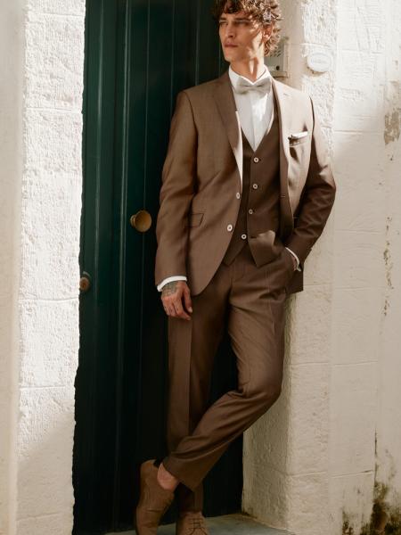 costume de mariage moka