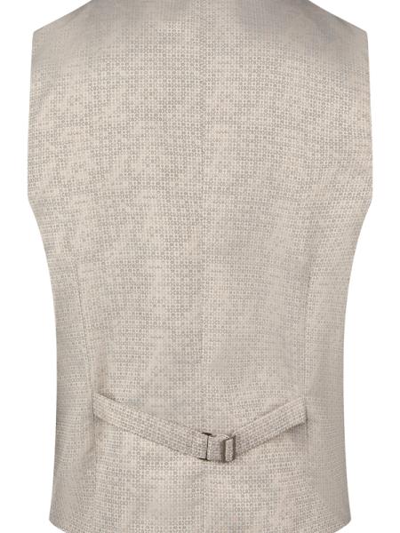 Dos gilet de cérémonie beige Atelier Torino