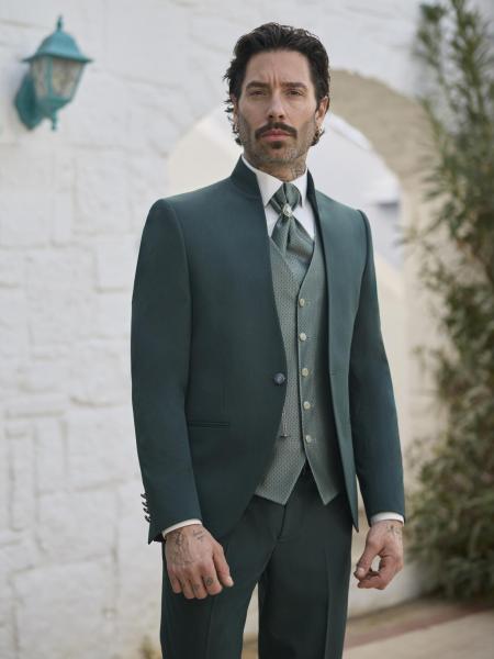 Col officier vert Bonifacio Empire du Marié