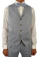 Costume lin bleu ciel DIGEL