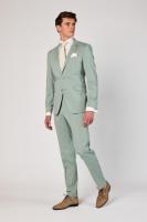 Costume de mariage vert sauge 