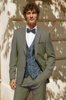 Costume de mariage pour homme vert olive Digel