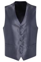 Gilet de cérémonie Marine et gris argent Digel