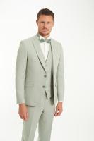 Costume cortége 3 pièces vert sauge