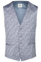 Gilet de mariage bleu