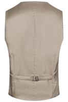 Dos gilet de mariage doré