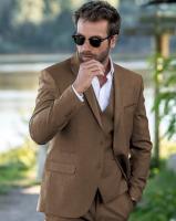 Costume de mariage AJAX marron camilliano