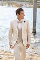 Costume de mariage Digel beige clair