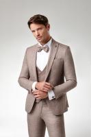 Costume de mariage NEMRUT beige taupe ADIMO